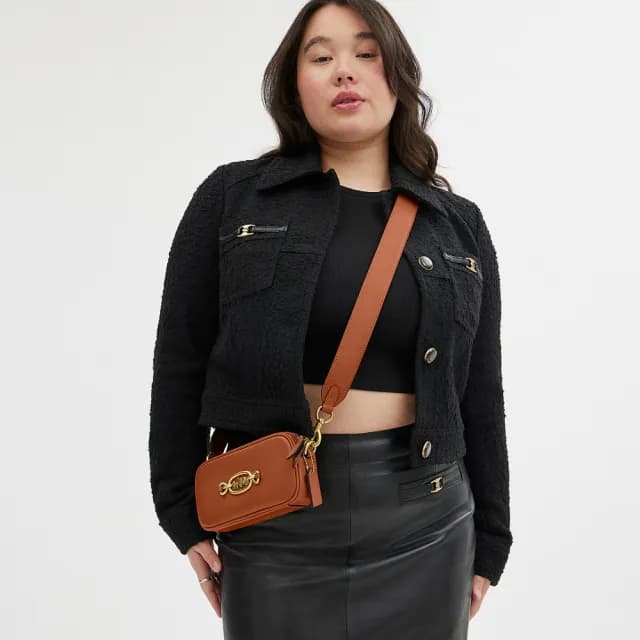 【COACH】蔻馳官方直營 AVERY 馬車主題圖案印花單肩手袋 單肩包 肩背包 斜背包-多色任選(CR094)