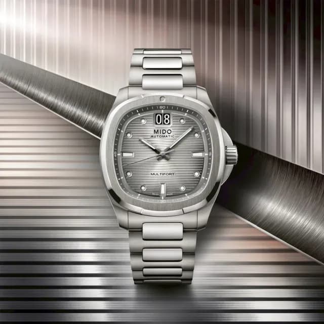 【MIDO 美度】先鋒 TV Big Date 大日期窗 鈦金屬機械腕錶 禮物 送禮 推薦(M0495264408100)