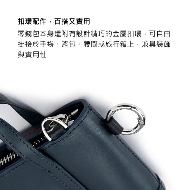 【MONDAINE 瑞士國鐵】真皮迷你托特零錢包｜可手拿・可斜背(三色任選)