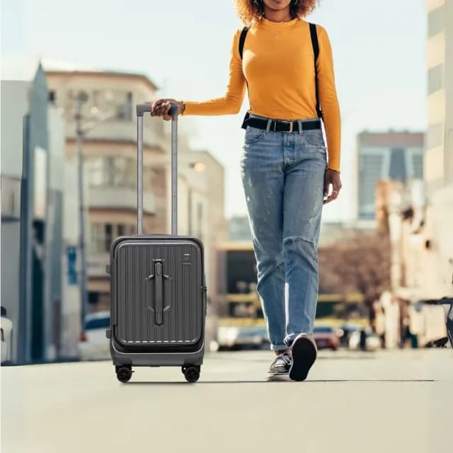 【Arlink】鯨魚箱 20吋行李箱 前開行李箱 1:9+37對開(行李箱20吋/小行李箱/廉航登機箱/登機箱)