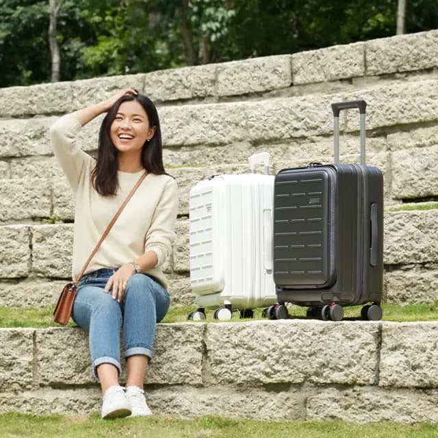 【Arlink】百變箱 1:9 前開式行李箱20吋(前掀式行李箱/前開登機箱/廉航登機箱/上掀式登機箱/小行李箱)