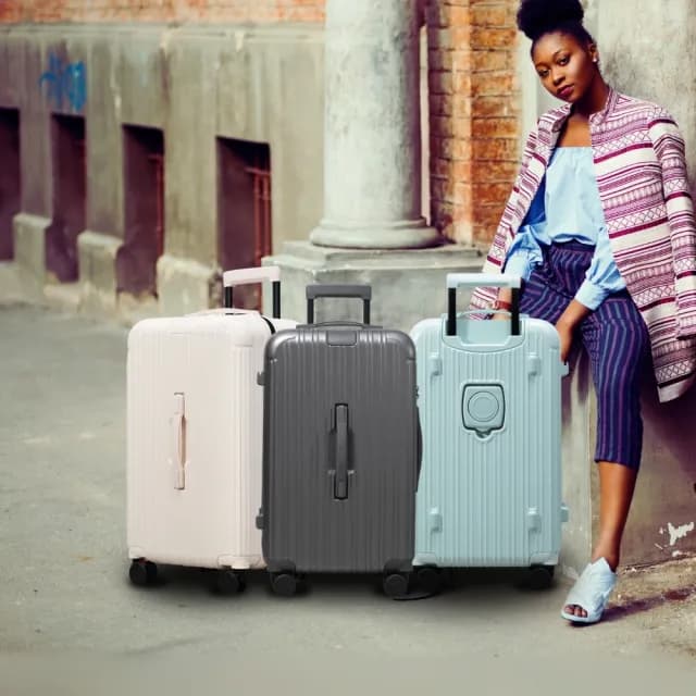 【Arlink】24吋 3:7 胖胖行李箱 旅行箱 防爆拉鍊箱(行李箱24吋/胖胖箱/行李箱/海關鎖)