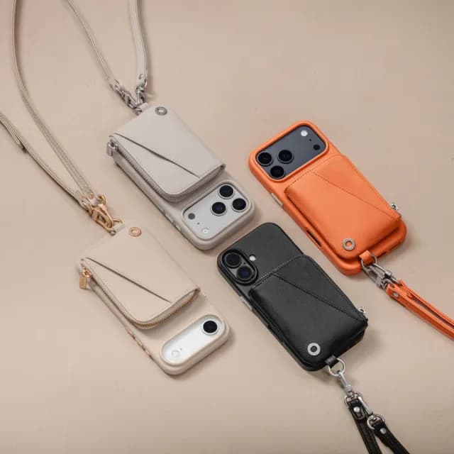 【MAGEASY】iPhone 17 Pouch 錢包掛繩手機殼(iPhone 17/Air/Pro/Pro Max)