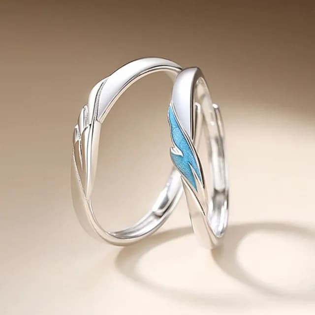 【巴黎精品】現貨+預購 頂級925純銀戒指婚戒女鑽戒開口戒情侶對戒尾戒情人節禮物(韓版簡約男女飾品a1li58)