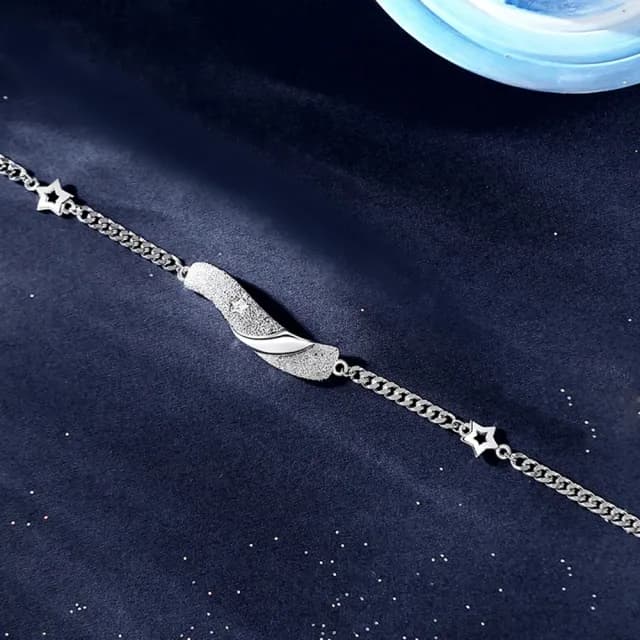 【巴黎精品】現貨+預購 頂級925純銀手鍊情侶手鏈女首飾情人節禮物(韓版925純銀情侶手鍊男女飾品a1li51)