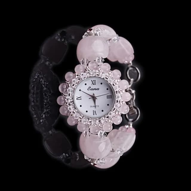 【Penny珮妮】天然粉晶手錶鍊  2款可選(母親節 送女友 送閨蜜 交換禮物 尾牙 新年 結婚 情人節)