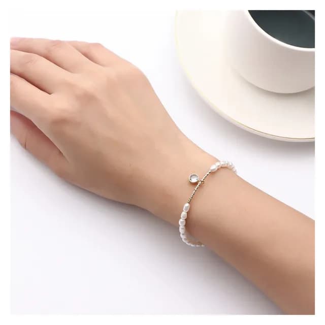 【HERA 赫拉】輕奢巴洛克淡水珍珠手鍊 abd1(輕奢 巴洛克 淡水珍珠 手鍊)