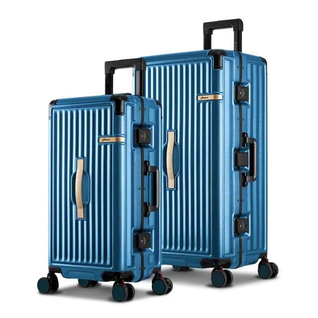 【Arowana 亞諾納】25+31吋運動鋁框極致美學行李箱/旅行箱(送數位電子秤)