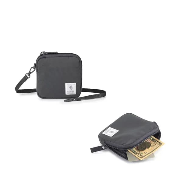 【PORTER INTERNATIONAL】雙11暖身推薦 零錢包 證件套 活動式背帶(多款任選)