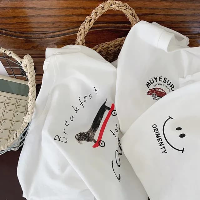 【橘魔法】童趣印花純棉百搭長袖上衣(薄長袖 長袖上衣 中性款 男童 女童 兒童 童裝)