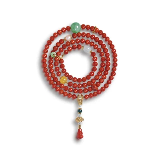 【巴黎精品】現貨+預購 南紅手鍊玉石毛衣鏈女手珠平安擋煞防小人轉運淨化招財開運(6mm翡翠蜜蠟珍珠a1ha37)