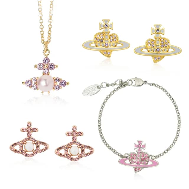 【Vivienne Westwood】經典行星土星 項鍊/耳環/手鍊(多款可選)