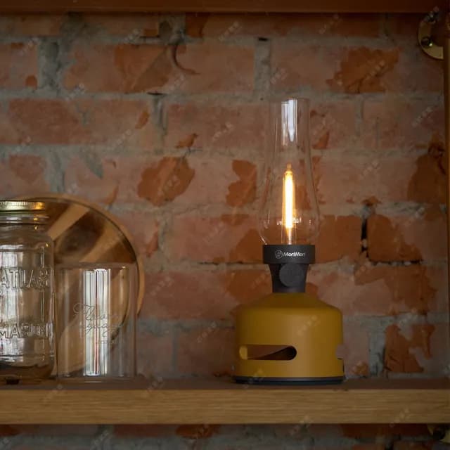 【日本MoriMori】LED Lantern Speaker 煤油燈藍牙音響 S2(五色任選)