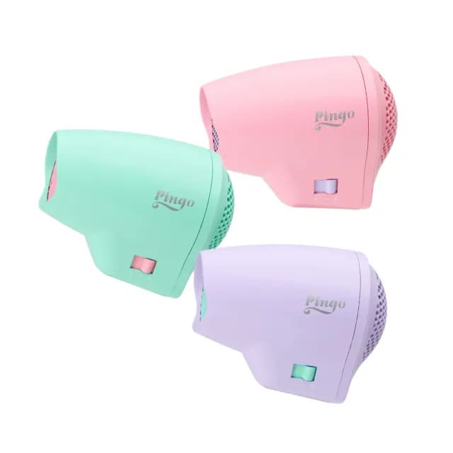 【Pingo 品工】TRAVEL Qmini 極輕隨身掌型吹風機 多色任選(輕量 便利 風大 旅行 雙電壓)