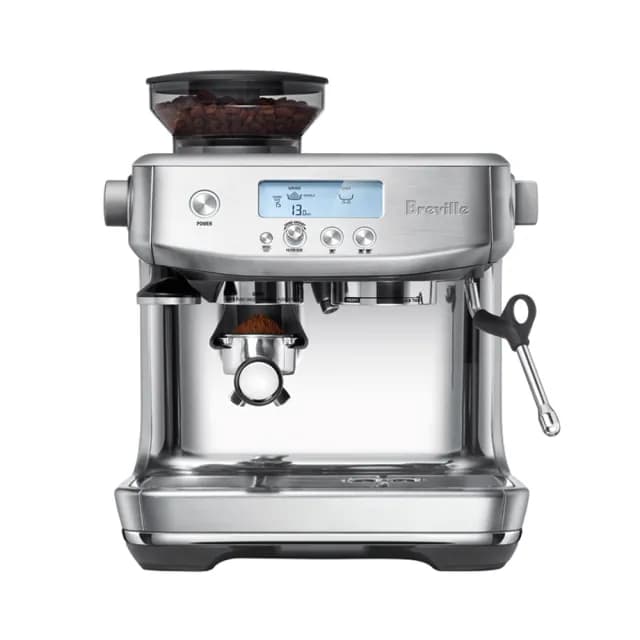 【Breville】BES878XL the Barista Pro™ 專業級複合式研磨義式咖啡機（金屬銀）(總代理公司貨)
