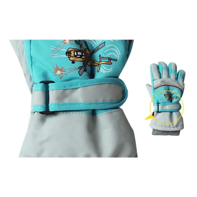 【橘魔法】兒童防風防潑水手套(防潑水 保暖 寒流 玩雪 兒童 男童 女童 童裝 日本)