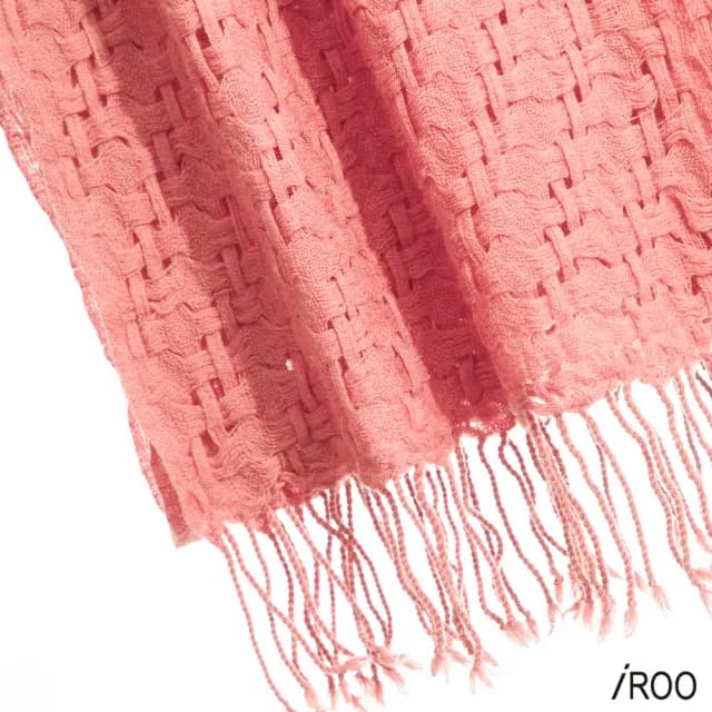 【iROO】針織羊毛圍巾