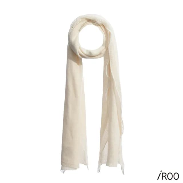 【iROO】經典時尚羊毛圍巾