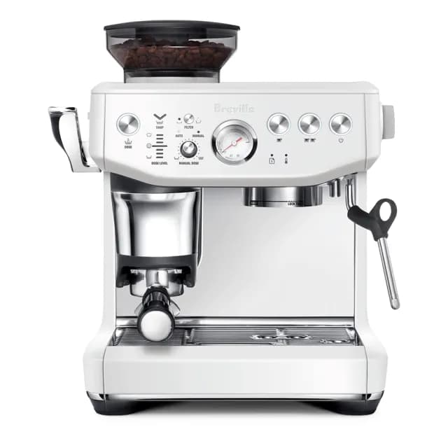 【Breville】BES876XL the Barista Express Impress咖啡機（雪花白）(總代理公司貨)