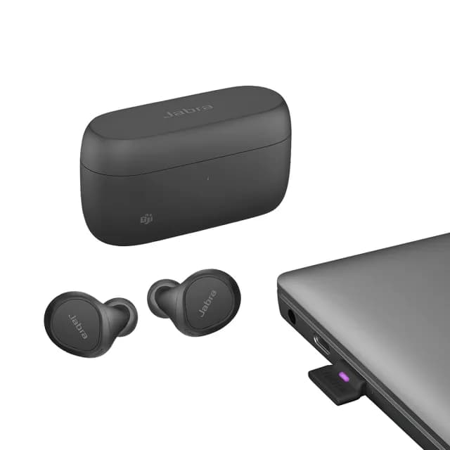 【Jabra】官方直營 Evolve2 Buds商務會議多點藍芽真無線耳機 含無線充電版(精裝限量版)