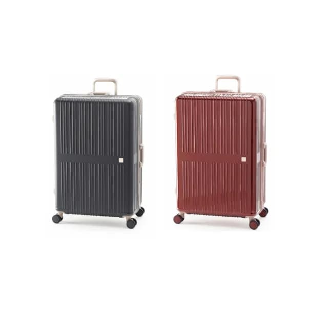 【A.L.I】28吋行李箱 輕量鋁框行李箱 4.1KG 日本靜音輪 Dream-Light系列-ALI09928(紳士黑.寶石紅兩色)