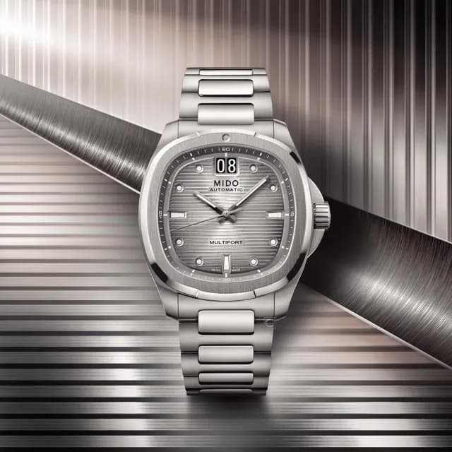 【MIDO 美度】Multifort 先鋒系列 TV Big Date 大日期窗鈦金屬機械錶-40mm(M0495264408100)