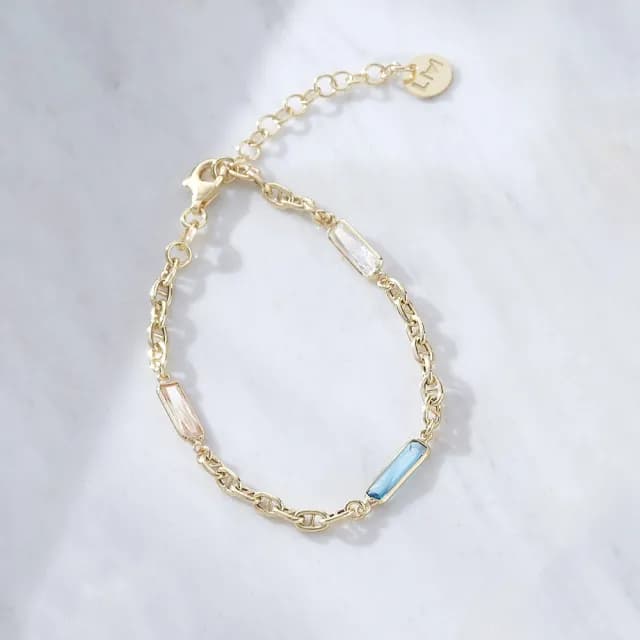 【Luciano Milano】晨光映語 純銀手鍊