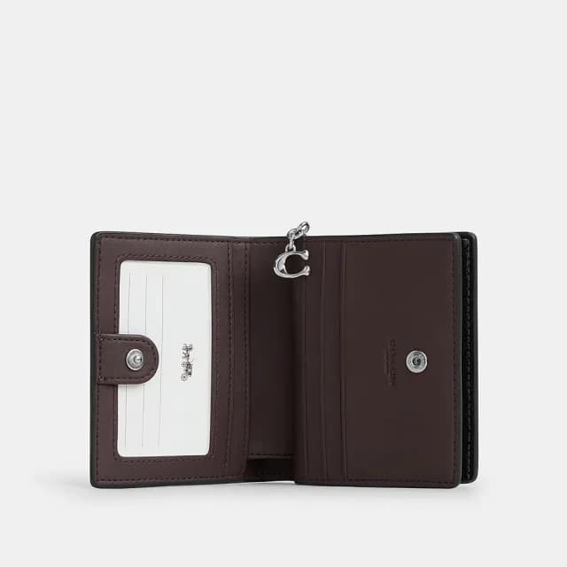 【COACH】蔻馳官方直營 星星印花搭釦皮夾 錢包-2色任選(CCL97/CCL79)