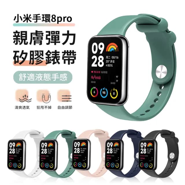 【小米】官方旗艦館 Xaiomi 手環 9 Pro (矽膠錶帶組)