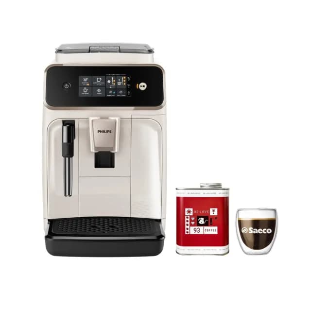 【Philips 飛利浦】2025新機上市 全自動義式咖啡機★ 雙11限定！送93精品豆＋雙層玻璃杯(EP1221/64)