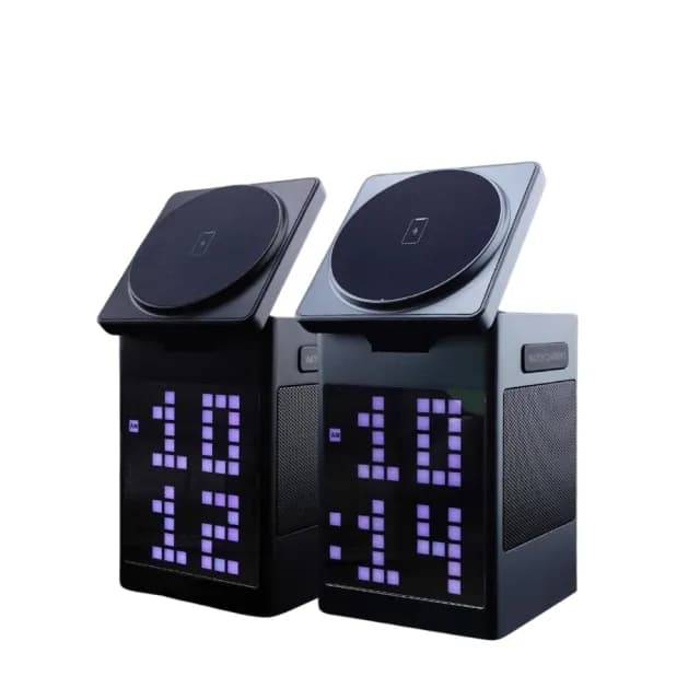 【koee】Q-Box 無線充電藍芽音響(☆15W QI2超強磁吸快充☆沉穩重低音 HIFI高音質 音響)