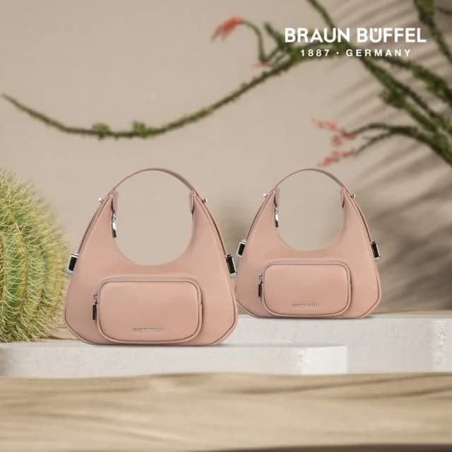 【BRAUN BUFFEL 德國小金牛】專櫃頂級頭層真皮牛皮-質感多卡窗格男夾長夾短夾男包女包皮帶配件(多款任選)