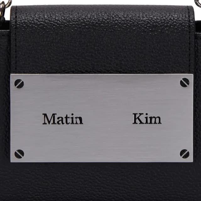 【MATIN KIM】官方旗艦 經典鐵牌迷你風琴包(多款任選)