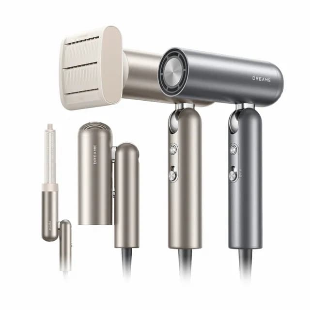 【Dreame 追覓科技】雙11限定 Pocket 魔術折疊高速吹風機 低壓版110V(直捲吹三用/180度折疊/300g超輕量)
