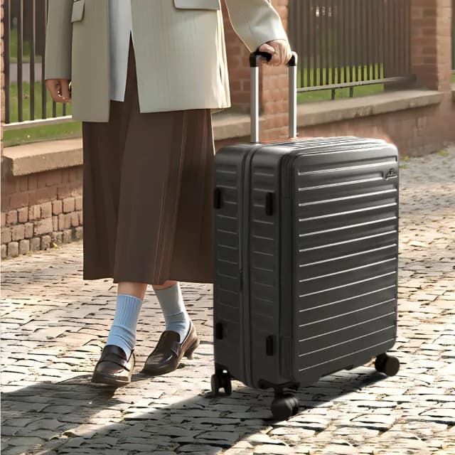 【Arowana 亞諾納】速達獨家★25吋前開式 自由時刻河馬箱 上開式/行李箱(雙11限定款)