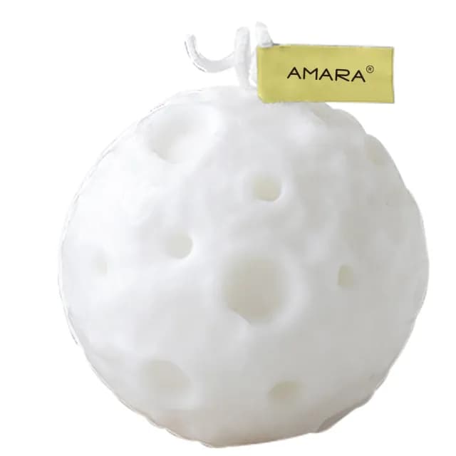 【AMARA】月光之滴系列蠟燭(香氛蠟燭 居家香氛 月球 生日 聖誕 交換 情人節禮物)