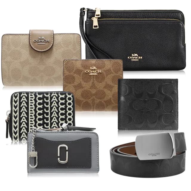 【COACH】本季精選 MJ新色款 / 男女 短夾/中夾/皮帶(多色可選)