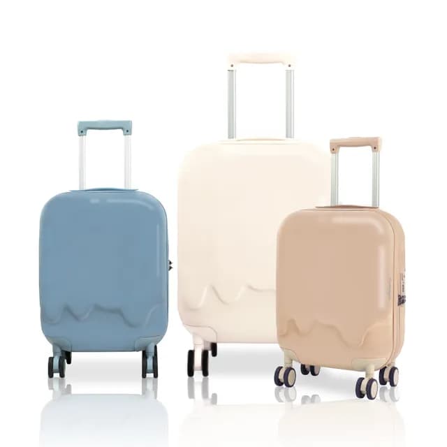 【American Explorer】快倉 20吋 速達 頂級YKK拉鍊 雙排輪 冰淇淋/雪糕箱 QT5 旅行箱 行李箱 登機箱