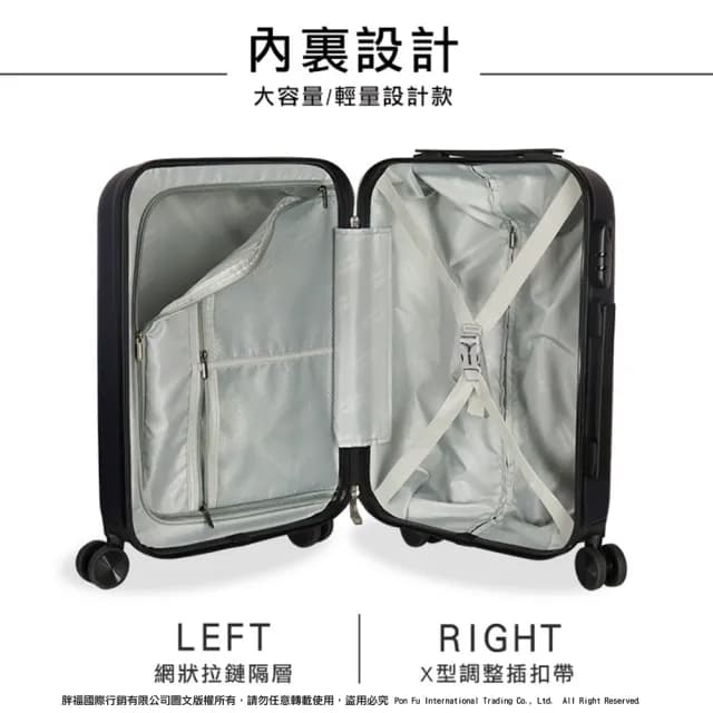 【American Explorer】20吋 YKK拉鍊 雙排輪 溫泉水豚 63G 登機箱 行李箱 旅行箱(設計師款-童趣系列)