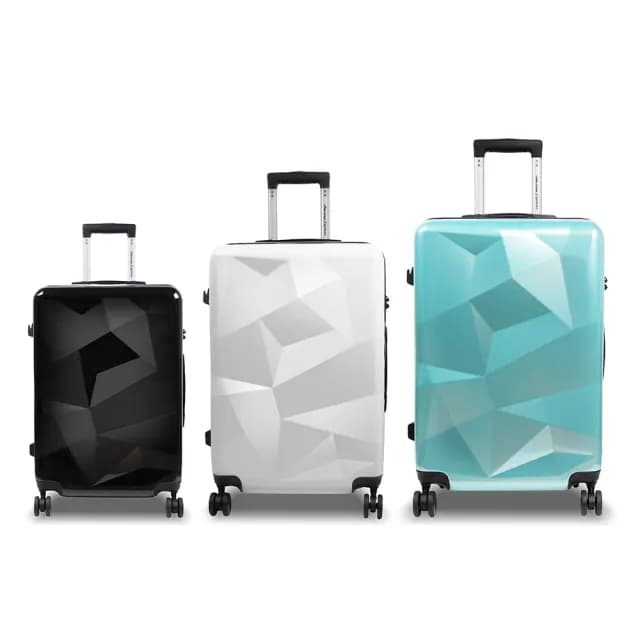 【American Explorer】29吋 鑽石箱 雙層防盜拉鏈 TSA海關鎖 雙排輪 DM7 PLUS 行李箱 旅行箱