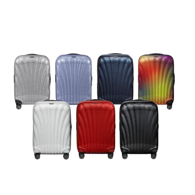 【Samsonite 新秀麗】20吋 C-LITE 強韌輕量Curv可擴充頂級登機箱/行李箱/旅行箱/貝殼箱(多色可選)