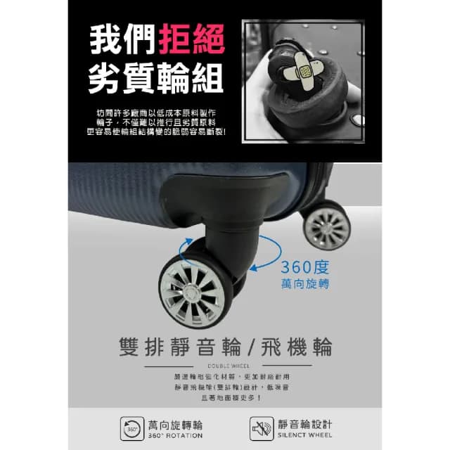 【American Explorer】福利品 28/29吋 雙排靜音輪 行李箱 耐衝擊 大容量 輕量 霧面 AZ3/AZ6/R65 旅行箱