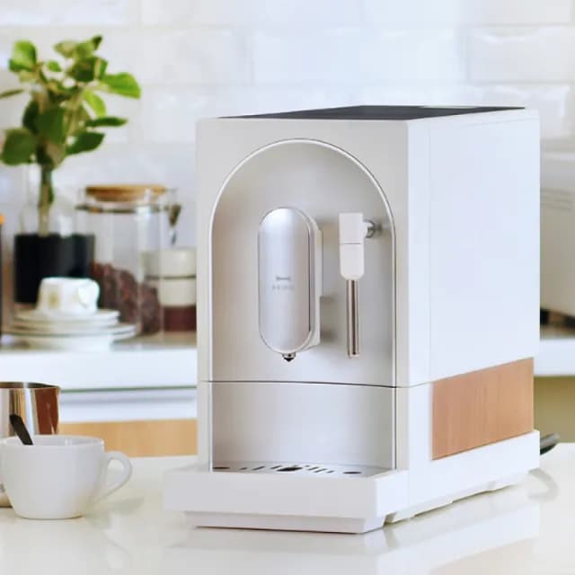 【BRUNO】全自動義式咖啡機☆可製作奶泡拉花 杏仁白(BOE121)