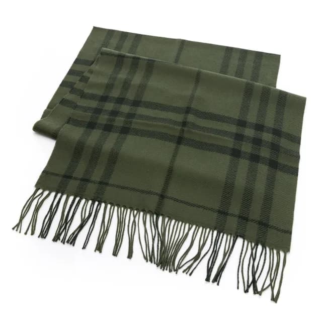 【BURBERRY 巴寶莉】經典格紋羊毛圍巾-210x45cm(多款任選)