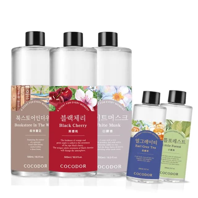 【cocodor】大容量 擴香補充瓶500mlx3入(1500ml超值組/多款任選/原廠直營)