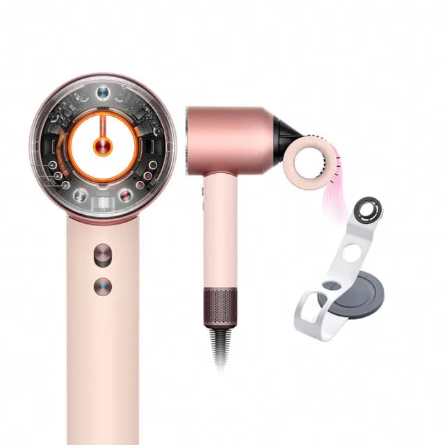 【dyson 戴森】HD16 Supersonic Nural™ 全新一代 智慧吹風機 溫控 負離子(粉霧玫瑰)