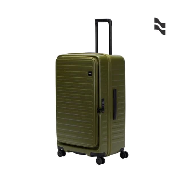 【LOJEL】升級版 CUBO FIT 29.5吋 前開式擴充拉鍊拉桿箱(行李箱 旅行箱 胖胖箱)