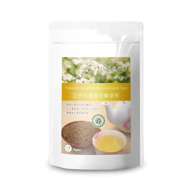 【樸優樂活】正宗台灣黃金蕎麥茶10入/袋(x4件組)