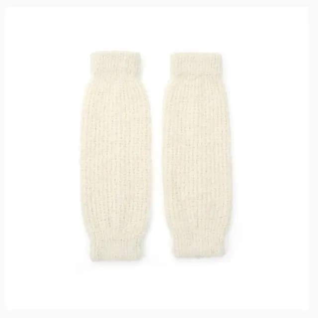 【巴黎精品】現貨+預購 針織堆堆襪套泡泡襪小腿襪秋冬防寒加絨厚磅休閒生日禮物(羊毛女襪子2色a1ls19)