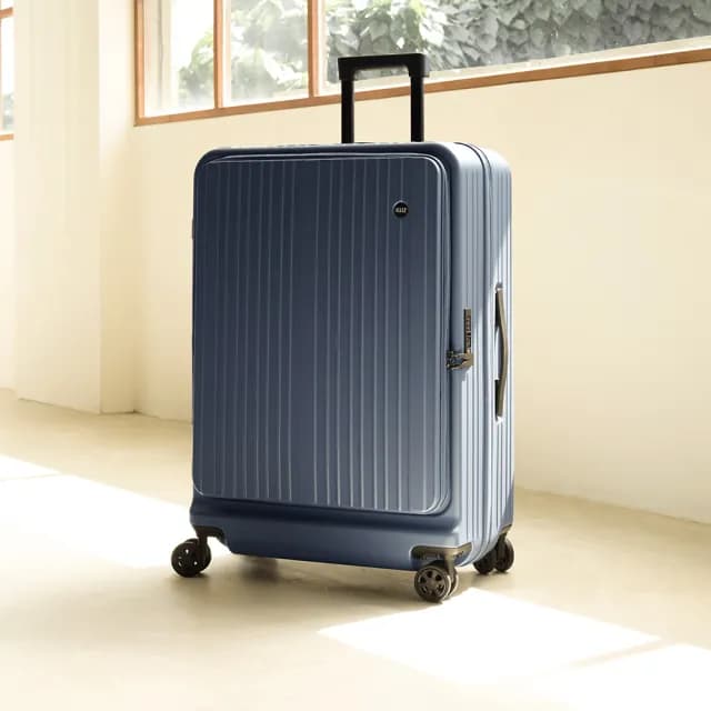 【ALLEZ 奧莉薇閣】速達 29吋 掀旅箱 前開式 大容量可擴充行李箱(AVT21129)